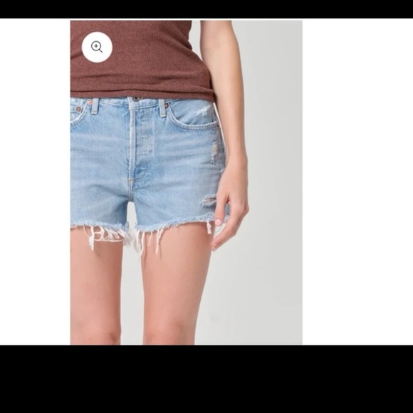 AGOLDE PARKER VINTAGE CUT OFF SHORT IN SWAPMEET size 29 - Picture 5 of 12